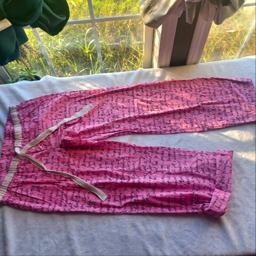 Victoria Secret Pink PJ Bottoms Size Small